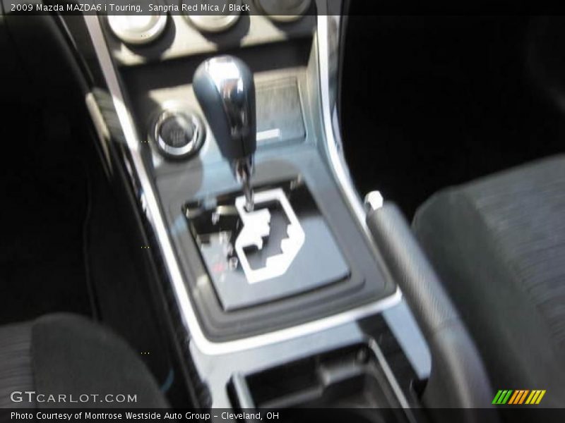 Sangria Red Mica / Black 2009 Mazda MAZDA6 i Touring