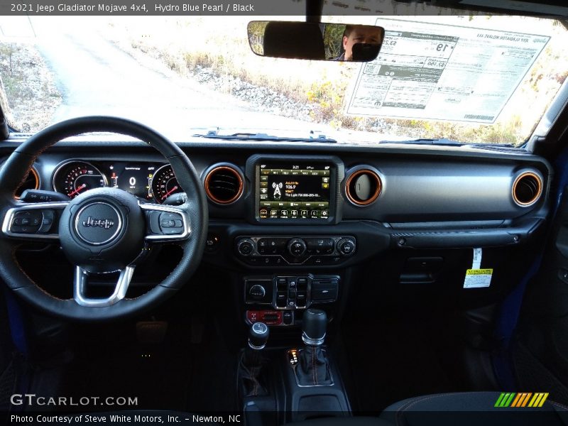 Hydro Blue Pearl / Black 2021 Jeep Gladiator Mojave 4x4