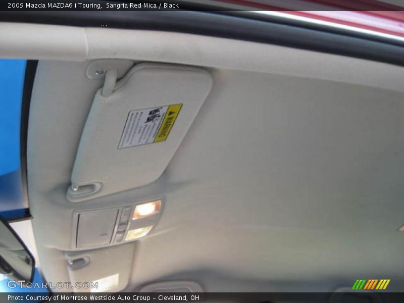 Sangria Red Mica / Black 2009 Mazda MAZDA6 i Touring