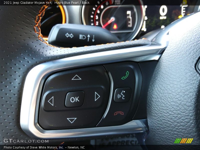 Hydro Blue Pearl / Black 2021 Jeep Gladiator Mojave 4x4