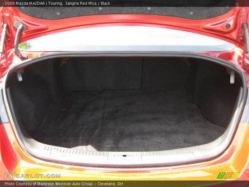 Sangria Red Mica / Black 2009 Mazda MAZDA6 i Touring