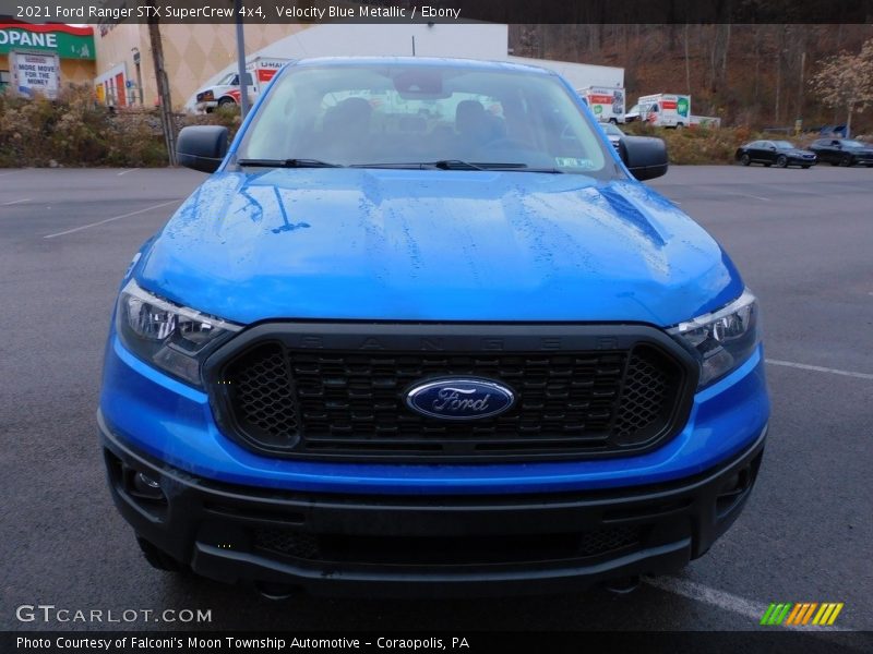 Velocity Blue Metallic / Ebony 2021 Ford Ranger STX SuperCrew 4x4