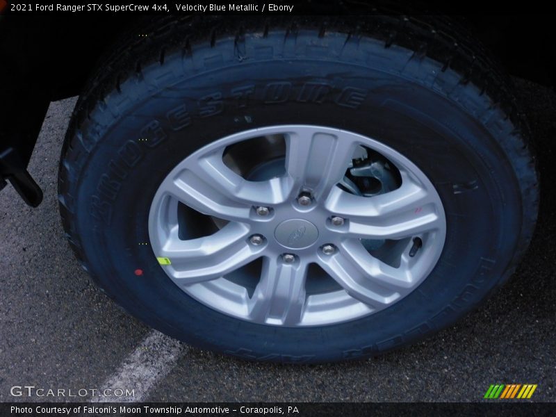 Velocity Blue Metallic / Ebony 2021 Ford Ranger STX SuperCrew 4x4