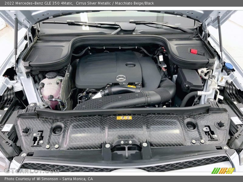 Cirrus Silver Metallic / Macchiato Beige/Black 2022 Mercedes-Benz GLE 350 4Matic