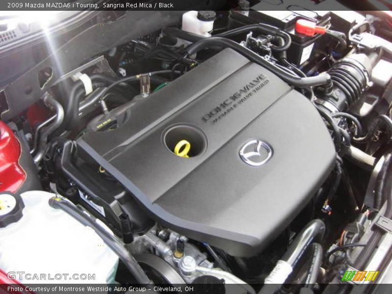 Sangria Red Mica / Black 2009 Mazda MAZDA6 i Touring