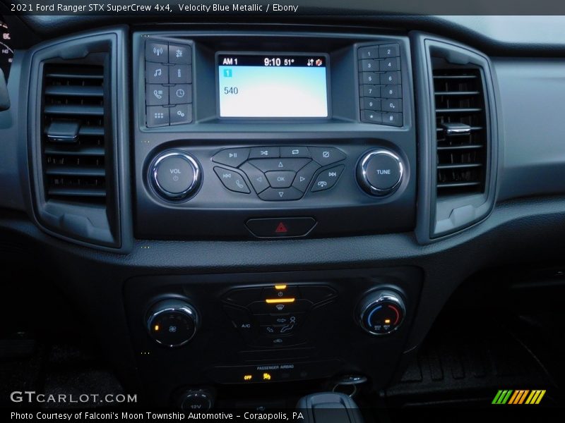 Velocity Blue Metallic / Ebony 2021 Ford Ranger STX SuperCrew 4x4