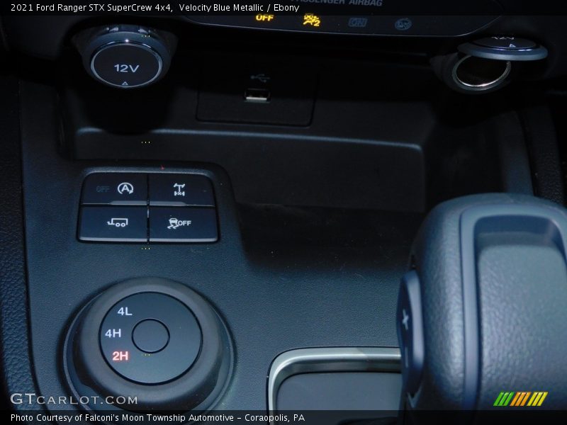 Velocity Blue Metallic / Ebony 2021 Ford Ranger STX SuperCrew 4x4