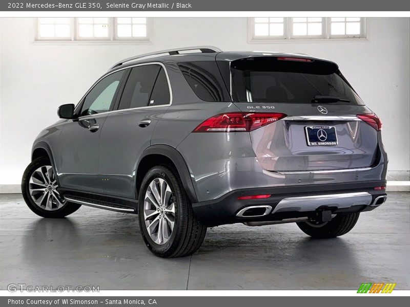 Selenite Gray Metallic / Black 2022 Mercedes-Benz GLE 350