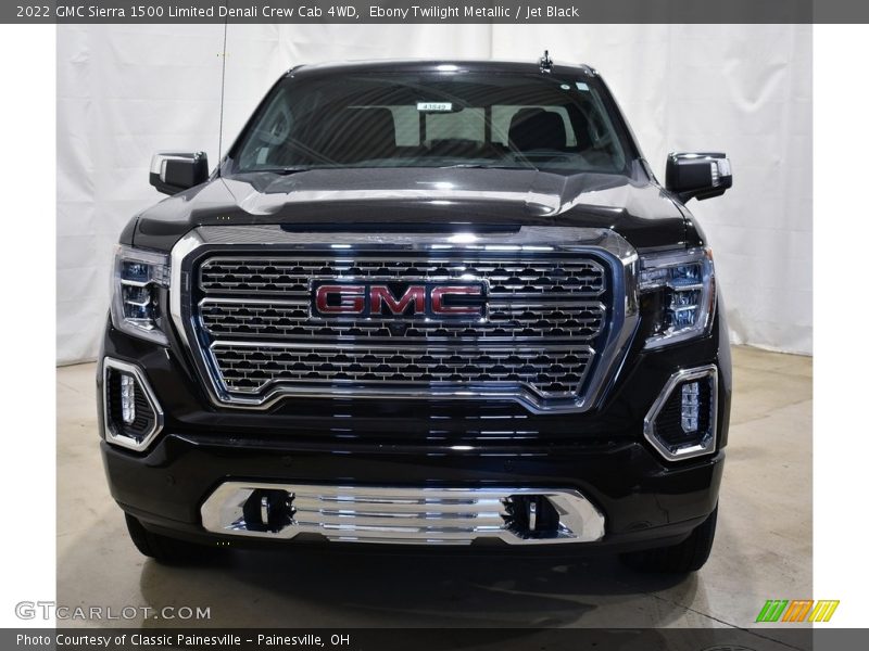 Ebony Twilight Metallic / Jet Black 2022 GMC Sierra 1500 Limited Denali Crew Cab 4WD