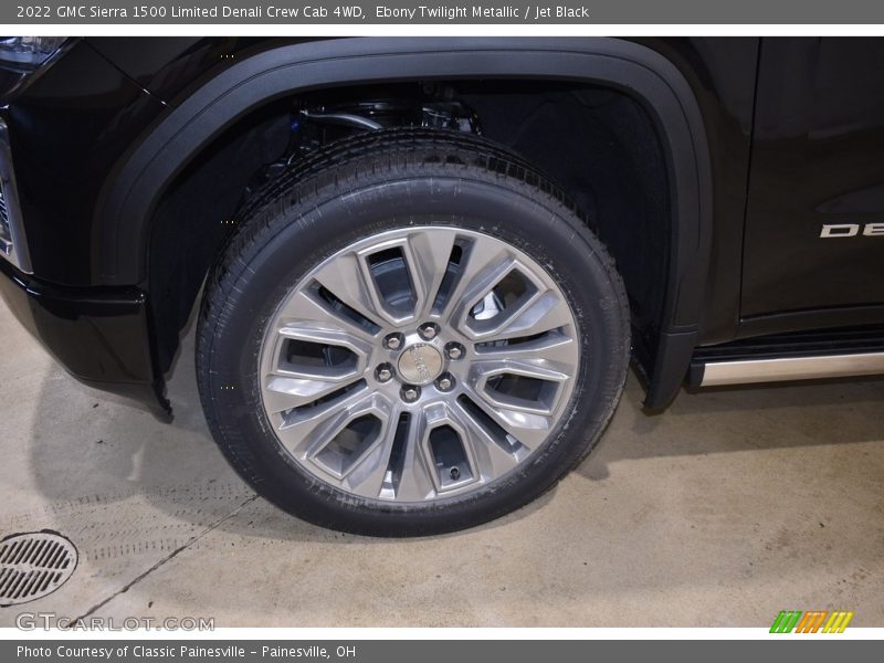 Ebony Twilight Metallic / Jet Black 2022 GMC Sierra 1500 Limited Denali Crew Cab 4WD