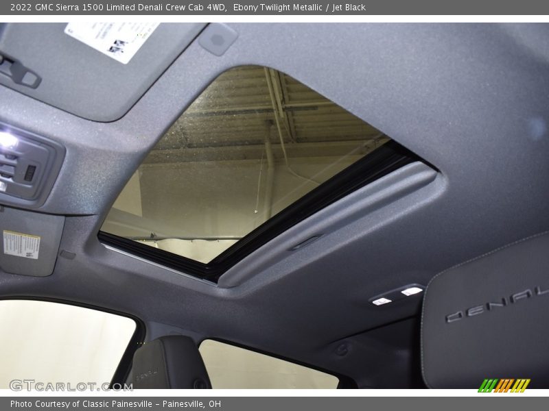 Ebony Twilight Metallic / Jet Black 2022 GMC Sierra 1500 Limited Denali Crew Cab 4WD