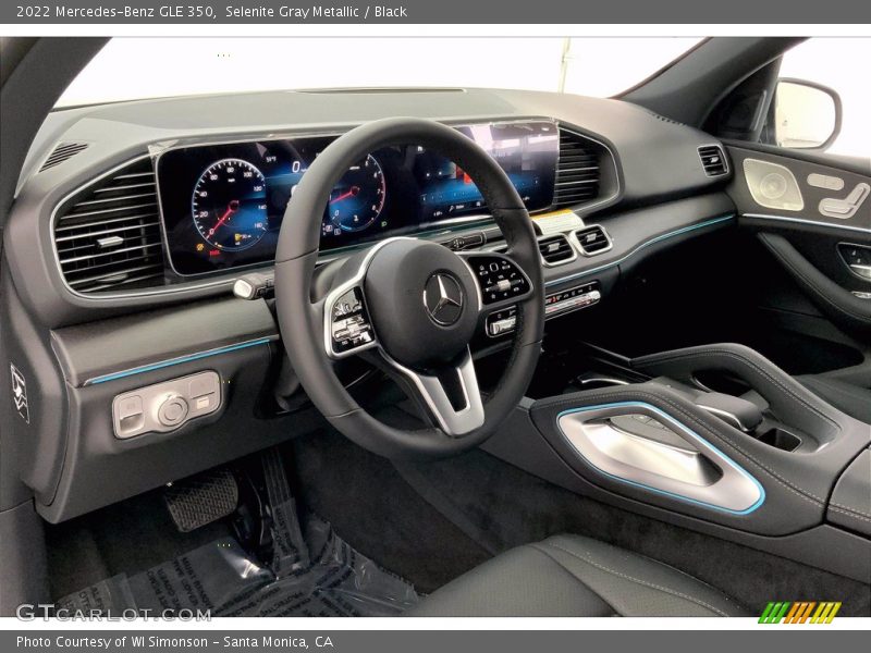 Selenite Gray Metallic / Black 2022 Mercedes-Benz GLE 350