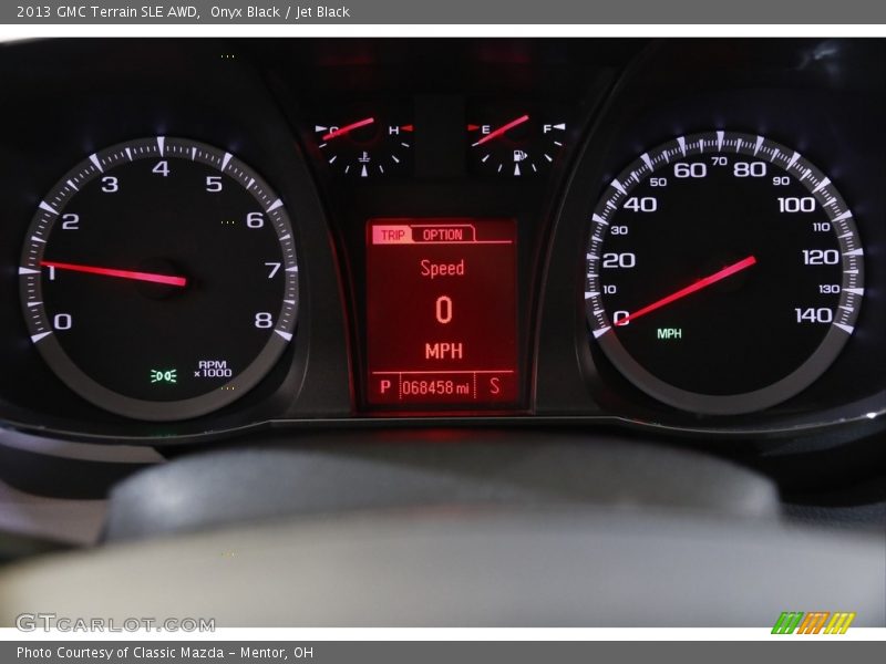 Onyx Black / Jet Black 2013 GMC Terrain SLE AWD
