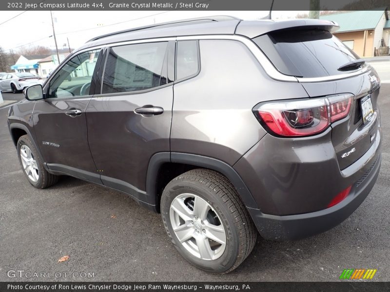 Granite Crystal Metallic / Steel Gray 2022 Jeep Compass Latitude 4x4