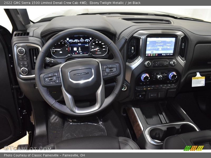 Ebony Twilight Metallic / Jet Black 2022 GMC Sierra 1500 Limited Denali Crew Cab 4WD
