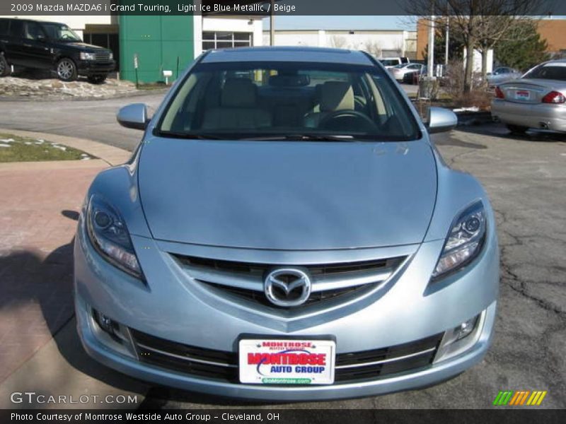 Light Ice Blue Metallic / Beige 2009 Mazda MAZDA6 i Grand Touring