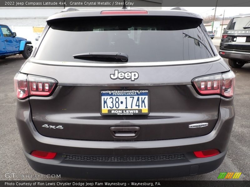 Granite Crystal Metallic / Steel Gray 2022 Jeep Compass Latitude 4x4