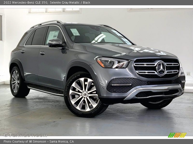 Selenite Gray Metallic / Black 2022 Mercedes-Benz GLE 350