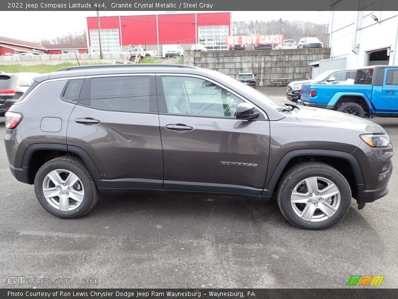 Granite Crystal Metallic / Steel Gray 2022 Jeep Compass Latitude 4x4