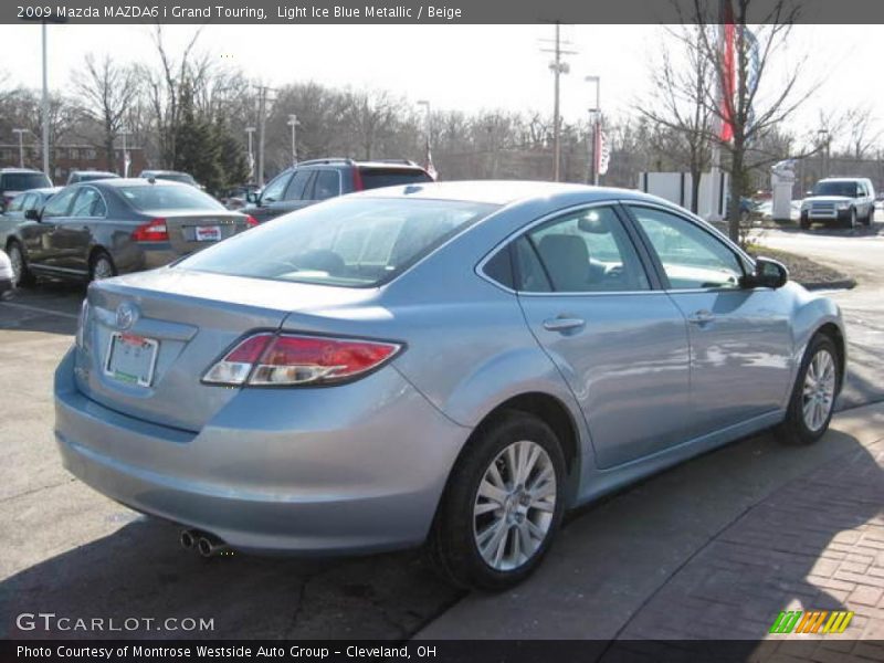Light Ice Blue Metallic / Beige 2009 Mazda MAZDA6 i Grand Touring