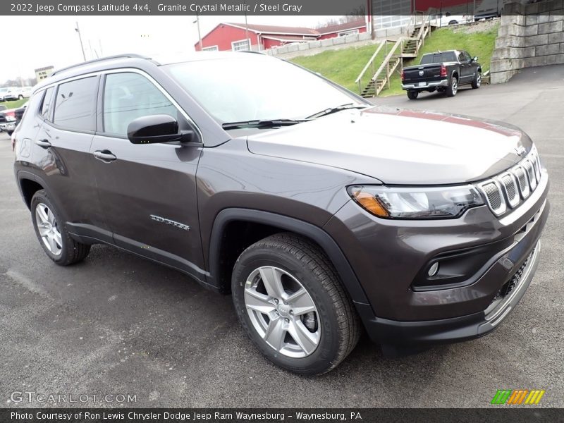Granite Crystal Metallic / Steel Gray 2022 Jeep Compass Latitude 4x4
