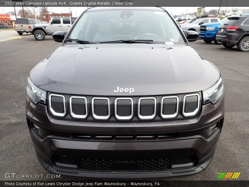 Granite Crystal Metallic / Steel Gray 2022 Jeep Compass Latitude 4x4