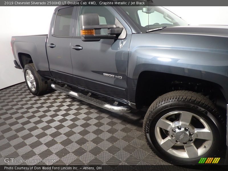 Graphite Metallic / Jet Black 2019 Chevrolet Silverado 2500HD LT Double Cab 4WD
