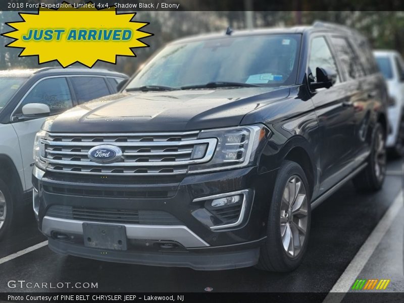 Shadow Black / Ebony 2018 Ford Expedition Limited 4x4