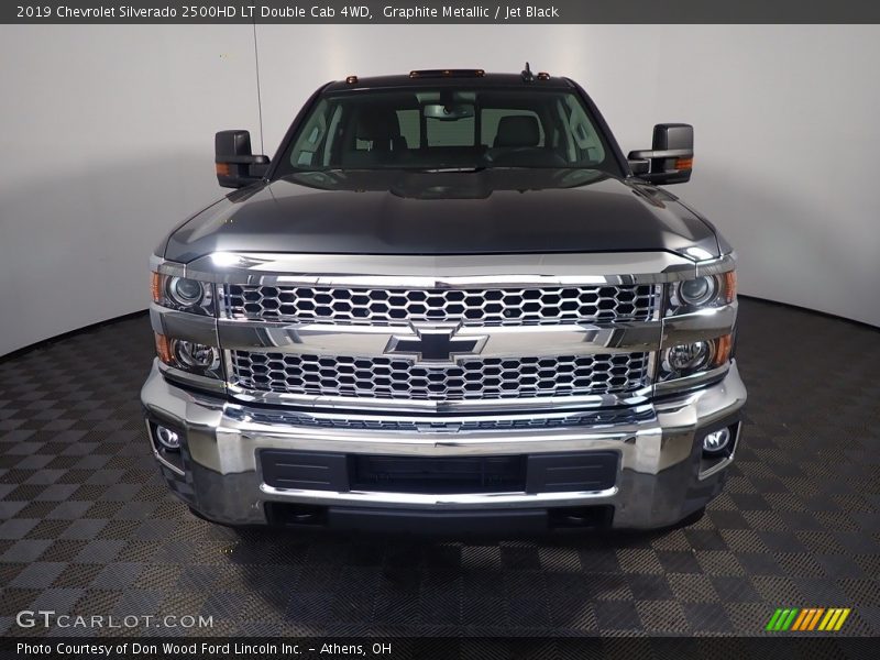 Graphite Metallic / Jet Black 2019 Chevrolet Silverado 2500HD LT Double Cab 4WD