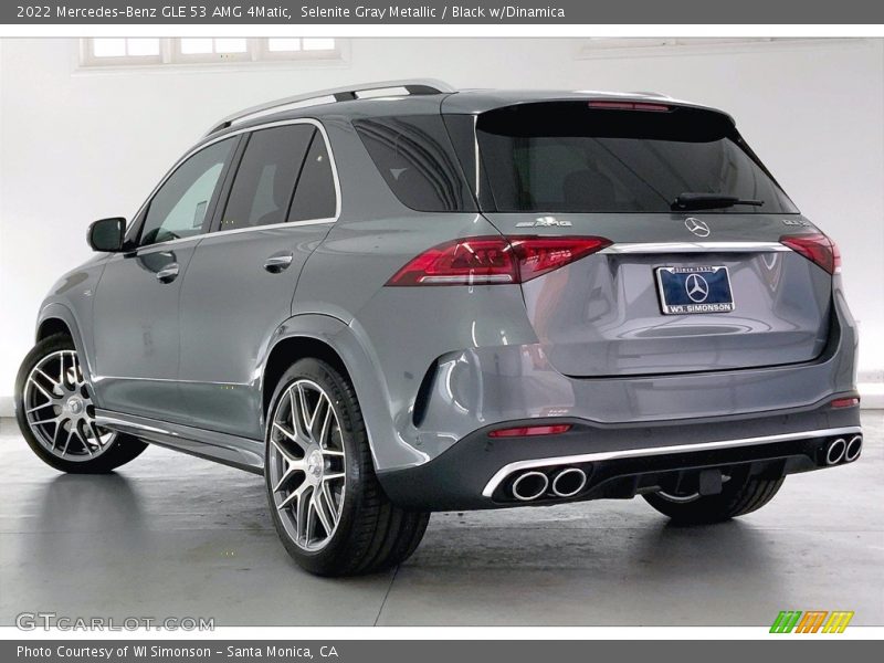 Selenite Gray Metallic / Black w/Dinamica 2022 Mercedes-Benz GLE 53 AMG 4Matic