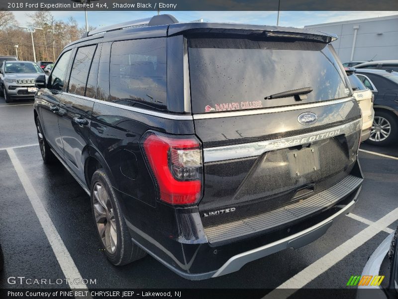 Shadow Black / Ebony 2018 Ford Expedition Limited 4x4