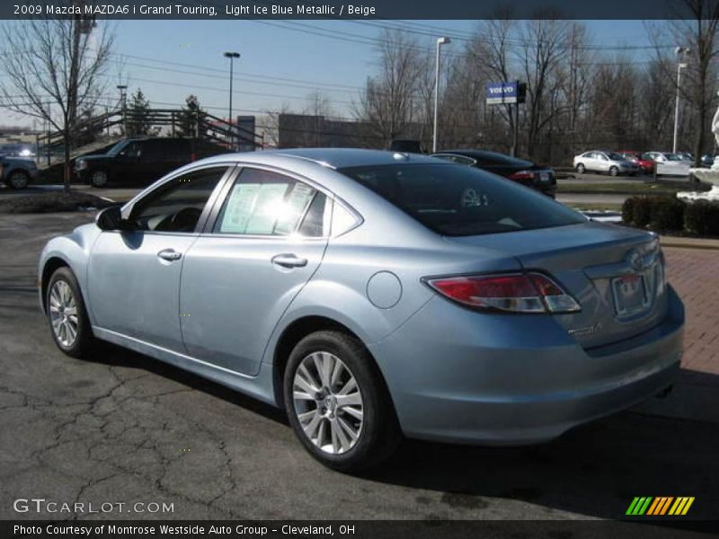 Light Ice Blue Metallic / Beige 2009 Mazda MAZDA6 i Grand Touring