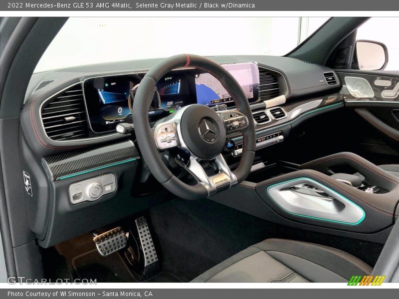 Selenite Gray Metallic / Black w/Dinamica 2022 Mercedes-Benz GLE 53 AMG 4Matic