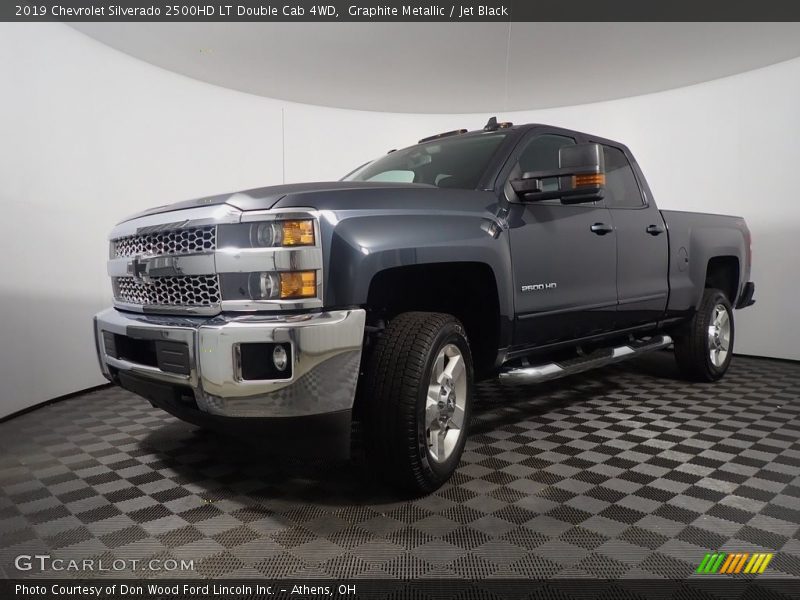 Graphite Metallic / Jet Black 2019 Chevrolet Silverado 2500HD LT Double Cab 4WD