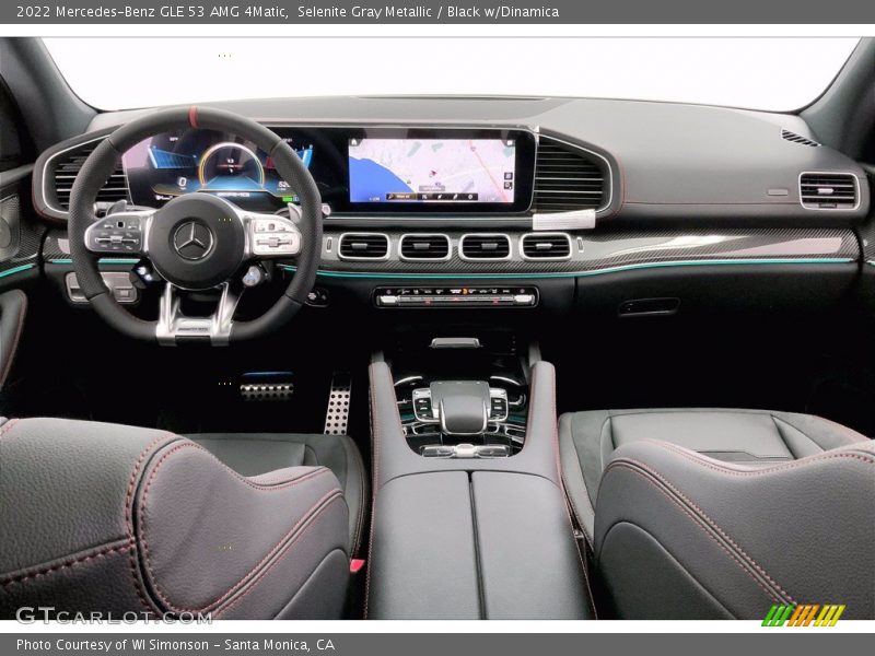 Dashboard of 2022 GLE 53 AMG 4Matic