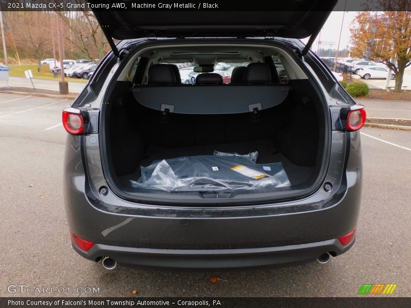 Machine Gray Metallic / Black 2021 Mazda CX-5 Grand Touring AWD