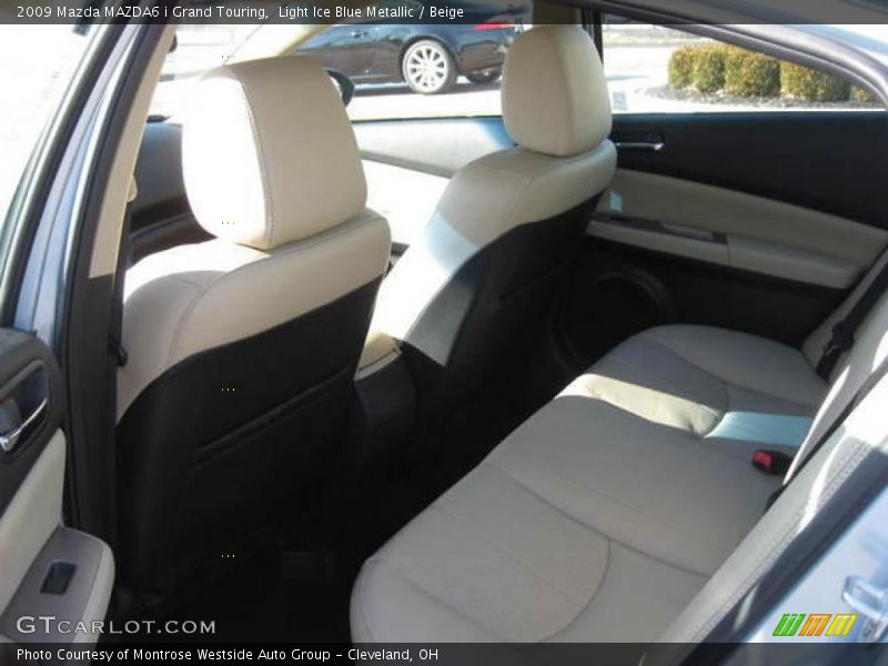 Light Ice Blue Metallic / Beige 2009 Mazda MAZDA6 i Grand Touring