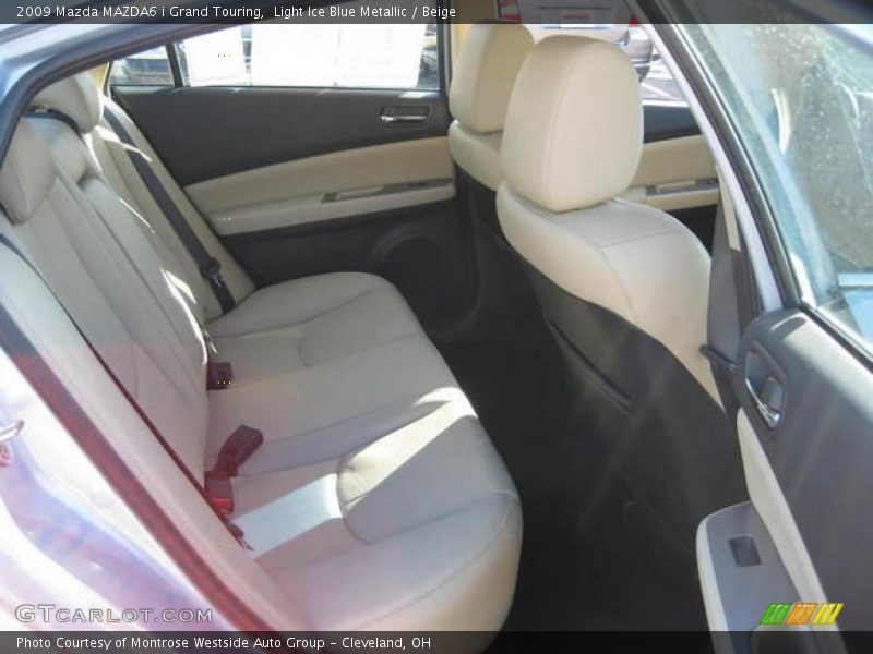 Light Ice Blue Metallic / Beige 2009 Mazda MAZDA6 i Grand Touring