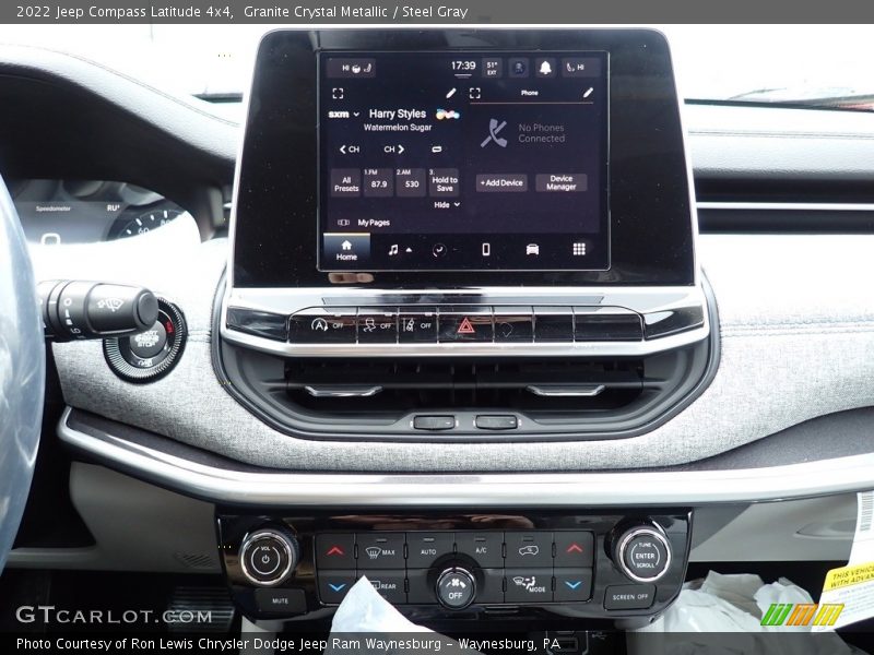 Granite Crystal Metallic / Steel Gray 2022 Jeep Compass Latitude 4x4