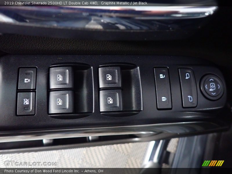 Graphite Metallic / Jet Black 2019 Chevrolet Silverado 2500HD LT Double Cab 4WD