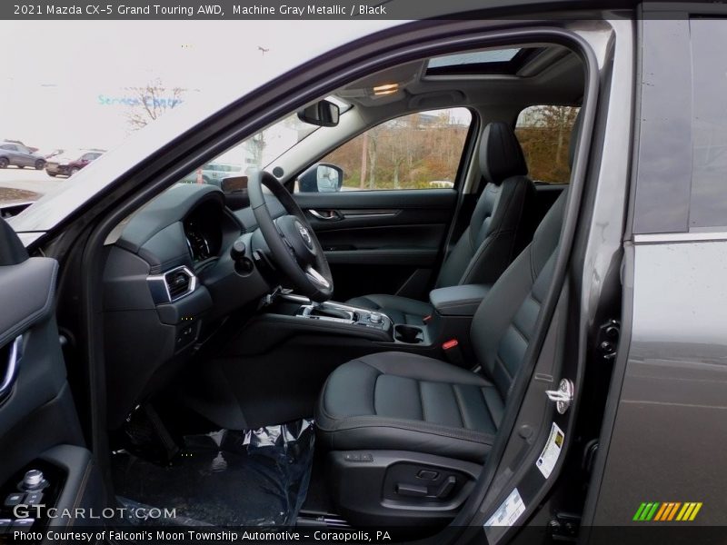 Machine Gray Metallic / Black 2021 Mazda CX-5 Grand Touring AWD