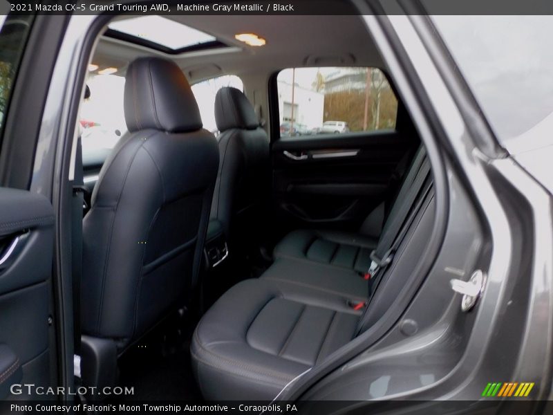 Machine Gray Metallic / Black 2021 Mazda CX-5 Grand Touring AWD