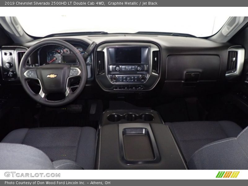 Graphite Metallic / Jet Black 2019 Chevrolet Silverado 2500HD LT Double Cab 4WD