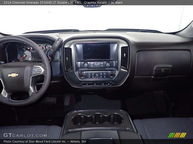 Graphite Metallic / Jet Black 2019 Chevrolet Silverado 2500HD LT Double Cab 4WD