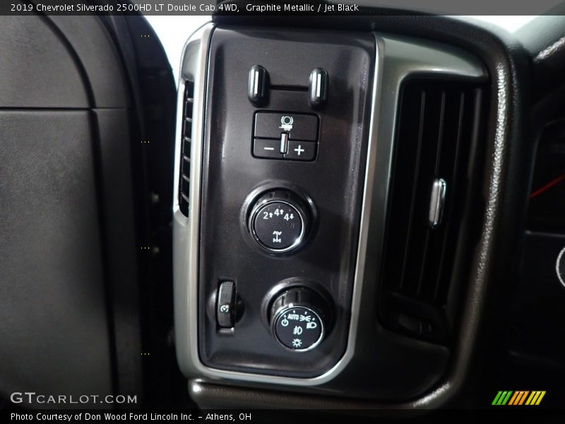 Graphite Metallic / Jet Black 2019 Chevrolet Silverado 2500HD LT Double Cab 4WD