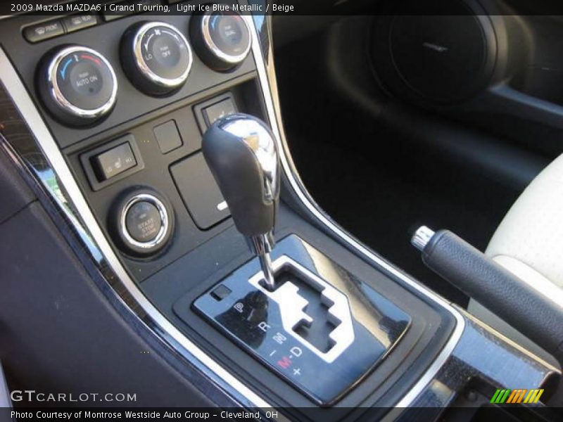 Light Ice Blue Metallic / Beige 2009 Mazda MAZDA6 i Grand Touring