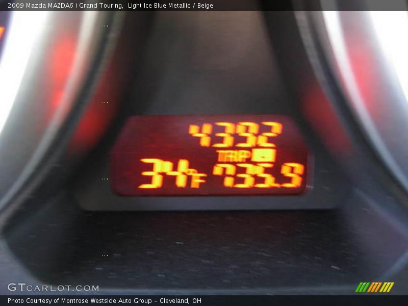 Light Ice Blue Metallic / Beige 2009 Mazda MAZDA6 i Grand Touring