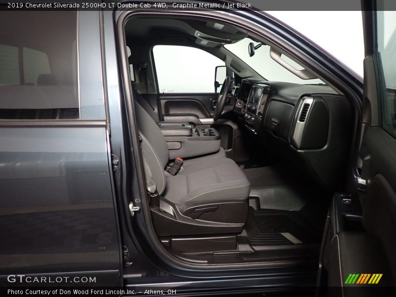Graphite Metallic / Jet Black 2019 Chevrolet Silverado 2500HD LT Double Cab 4WD