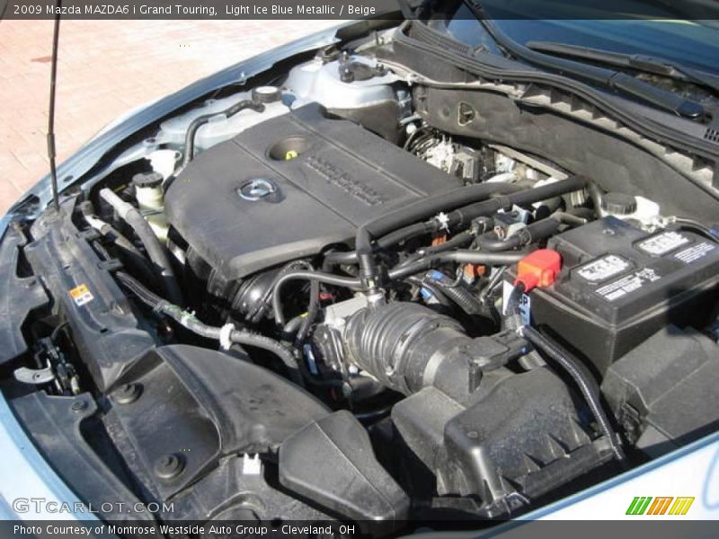 Light Ice Blue Metallic / Beige 2009 Mazda MAZDA6 i Grand Touring