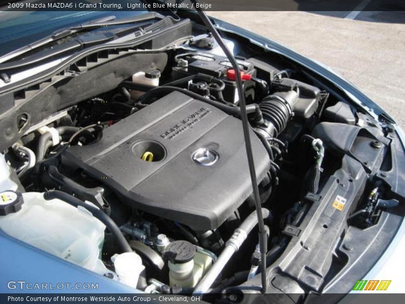 Light Ice Blue Metallic / Beige 2009 Mazda MAZDA6 i Grand Touring